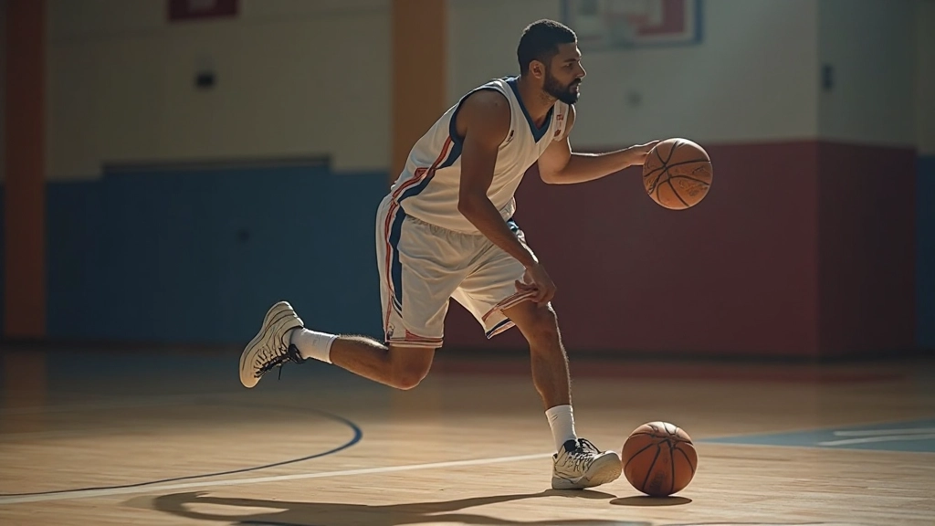 تمارين متقدمة للتحكم بالكرة والتمرير على ملعب كرة السلة
